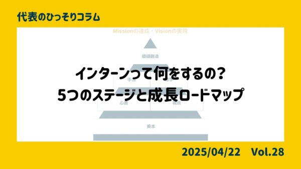 インターンって何をするの？5つのステージと成長ロードマップ