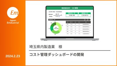 コスト管理ダッシュボード